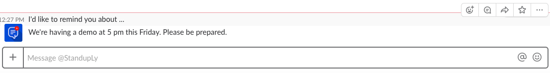 slack remind me example